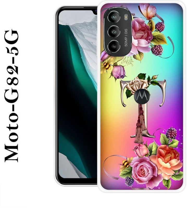 SIMAWAT Back Cover for Motorola Moto G82 5G  (Multicolor, Grip Case, Silicon)