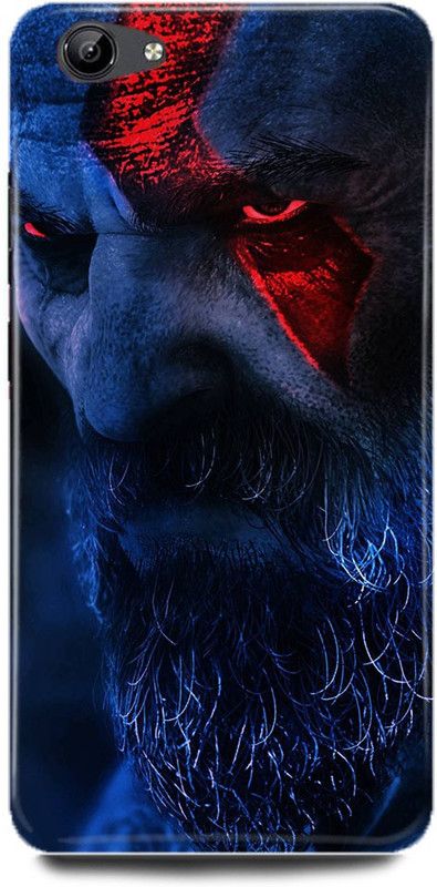 FUGGA Back Cover for vivo V5s, 1713, GOD, OF, WAR, ADVENTURES, GAME, KRATOS  (Blue, Hard Case, Pack of: 1)