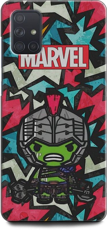 Afterglow Back Cover for SAMSUNG Galaxy A51 HULK, ANGRY HULK, MARVEL, AVENGERS, SUPERHERO, COMIC  (Multicolor, Shock Proof, Pack of: 1)