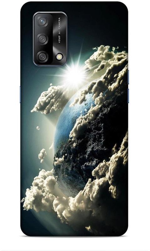 SmashItUp Back Cover for Oppo F19 World / Map / Travel / Earth  (Multicolor, Hard Case)