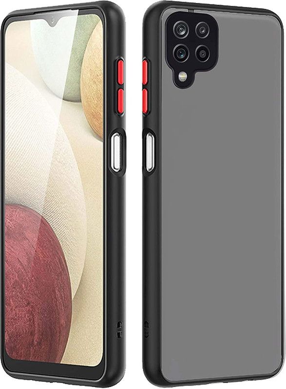MAC Back Cover for Samsung Galaxy M12 Smoke Cover  (Grey, Shock Proof, Pack of: 1)