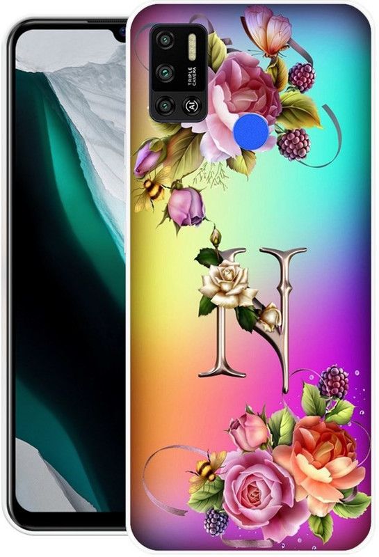PINKZAP Back Cover for Tecno Spark 6 Air  (Multicolor, Grip Case, Silicon, Pack of: 1)