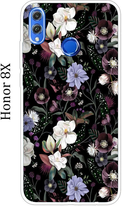 Anami Back Cover for Honor 8X  (Multicolor, Grip Case, Silicon)