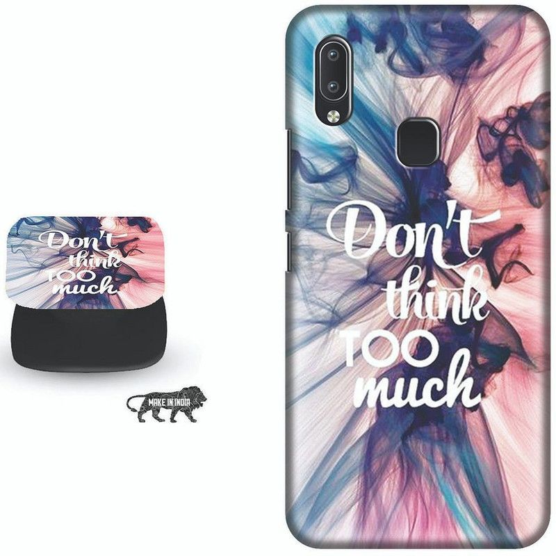 Zappy Back Cover for VIVO Y93  (Multicolor, Cases with Holder, Pack of: 1)