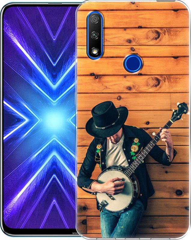 Nainz Back Cover for Honor 9X  (Multicolor, Grip Case, Silicon, Pack of: 1)