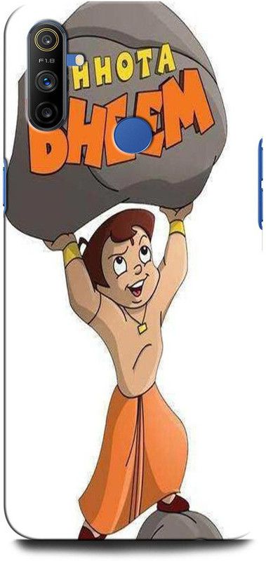 GRAFIQE Back Cover for Realme Narzo 10A CHHOTA BHEEM, ANIME CARTOON  (Multicolor, Shock Proof, Pack of: 1)