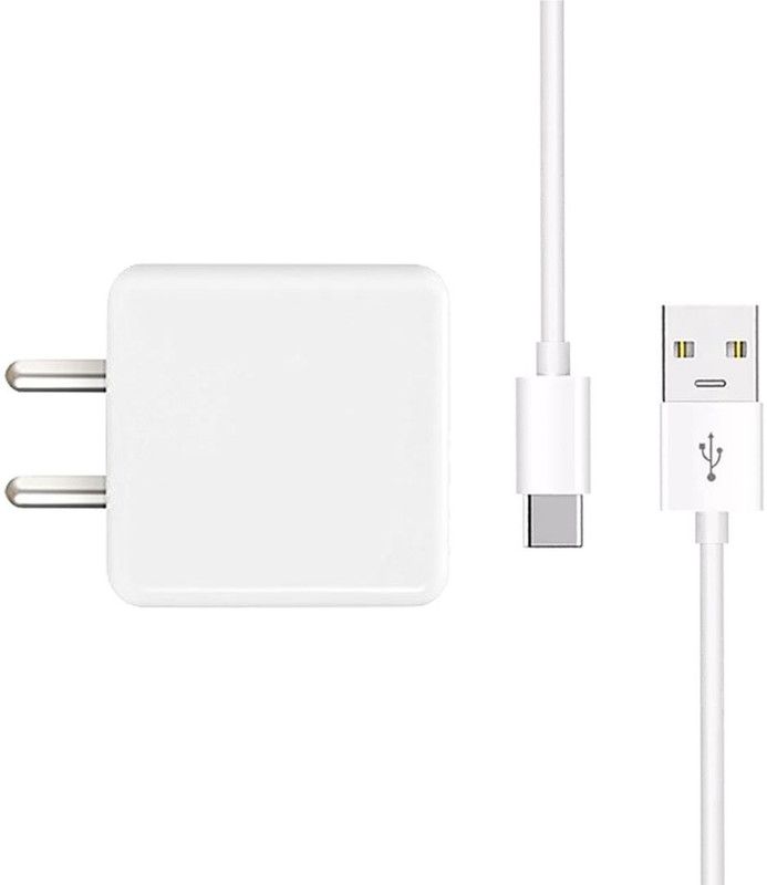 Ardeo 33 W NA 4 A Mobile 33W DH-211 VOOC,DART,FLASH with Type-C Cable Travel Fast Charging Adapter Charger with Detachable Cable  (White, Cable Included)