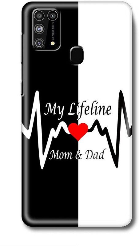 MY SWAG Back Cover for Samsung Galaxy F41, Samsung Galaxy M31  (Black, White)