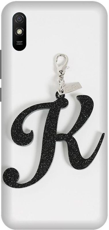 PHONE WALEY.COM Back Cover for Redmi 9i ,MZB080UIN , K letter,K name K word , Printed Back Cover  (White, Hard Case, Pack of: 1)