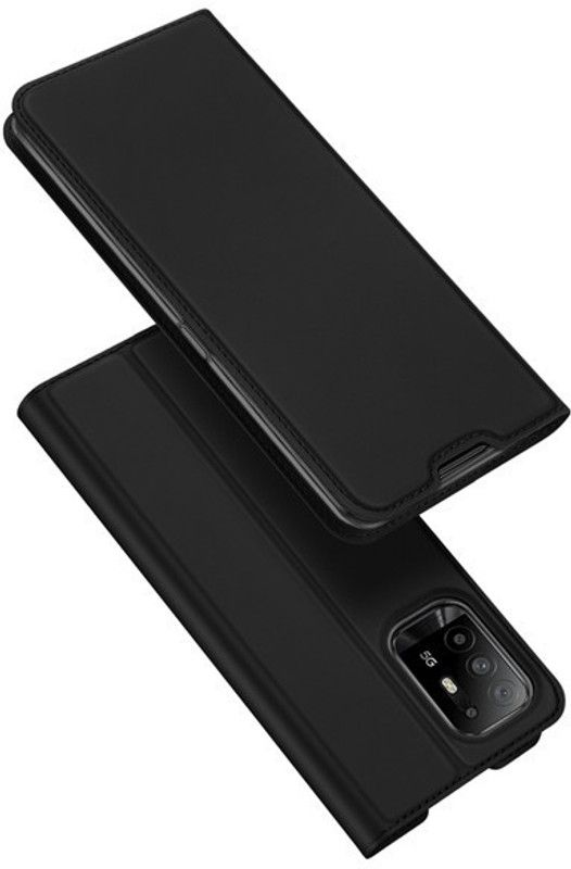 Helix Flip Cover for Oppo F19 Pro+ 5G  (Blue, Shock Proof, Pack of: 1)