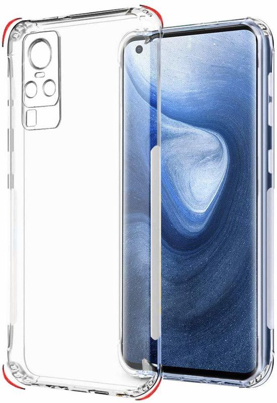 MobileMantra Back Cover for Vivo X50 Pro Best Camera Ultra Clear Soft Case Slim & Design Inbuilt Dust Plugs  (Transparent, Dual Protection, Pack of: 1)