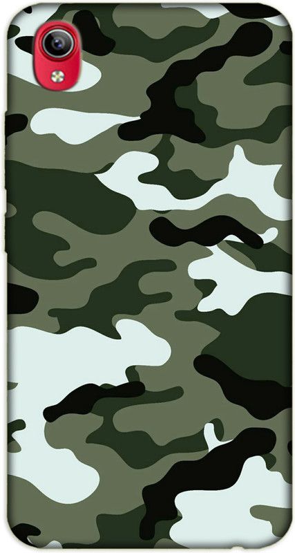 iprinto Back Cover for Vivo Y90,1908, Vivo Y91i,Vivo 1820 Indian Army Back Cover  (Green, Hard Case)