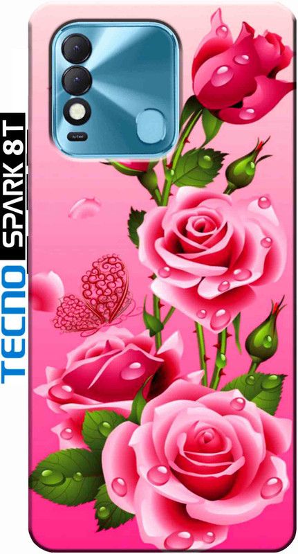 RDcon Back Cover for Tecno Spark 8T 2525  (Multicolor, Dot View, Silicon, Pack of: 1)
