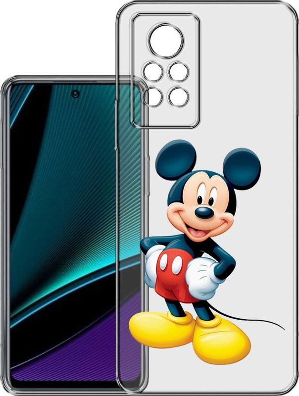 HANIRY Back Cover for Infinix Note 11 Pro / X697 mobile cover | MICKY MOUSE | Designer | PNG_16  (Multicolor, Flexible, Silicon, Pack of: 1)