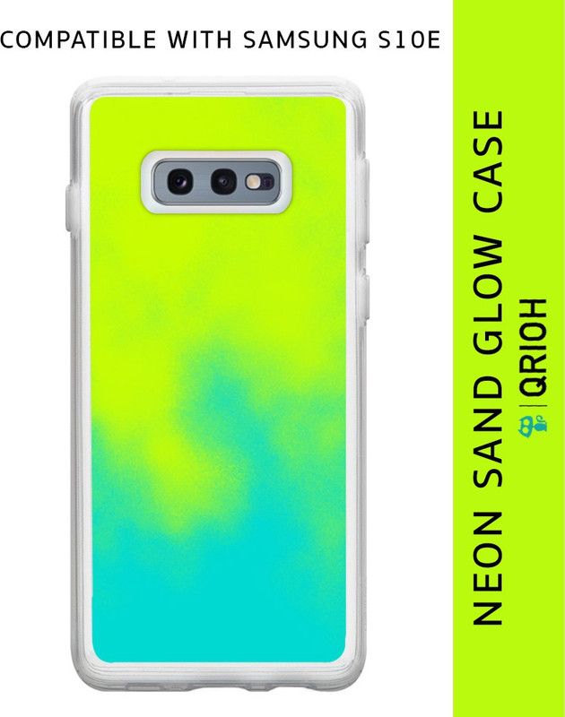 QRIOH Back Cover for Samsung Galaxy S10e  (Green, Shock Proof, Pack of: 1)