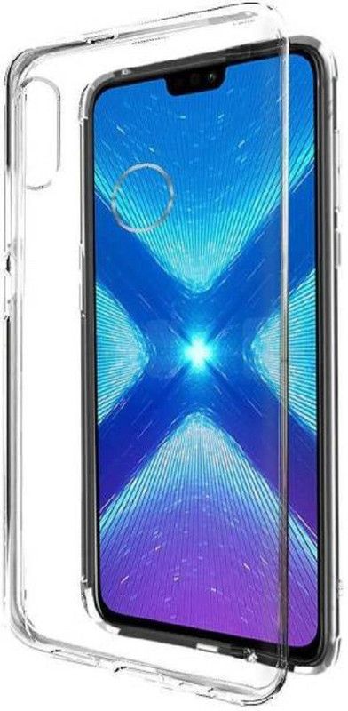 Techforce Back Cover for Honor 8X  (Transparent, Grip Case, Pack of: 1)