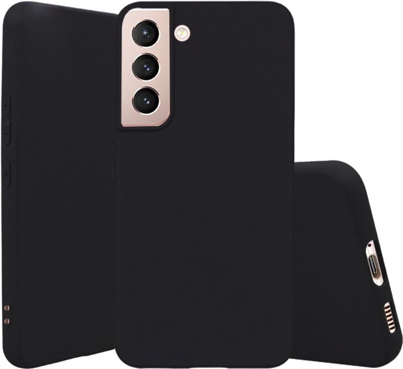 Zelfo Back Cover for Samsung Galaxy S22 Plus (5G)  (Black, Silicon, Pack of: 1)