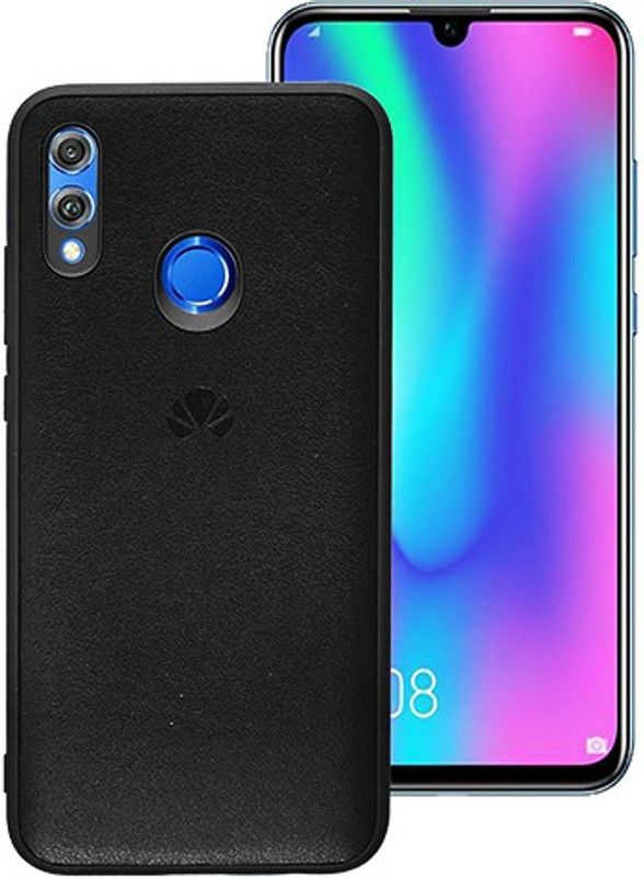 MARSHLAND Back Cover for Huawei P smart 2019, Designed To Cover Thin Anti-Scratch Design Back Case Full Cover black  (Black, Hard Case, Silicon, Pack of: 1)