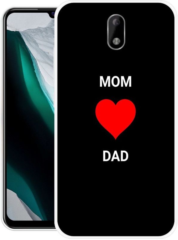 Looy Back Cover for Itel A23  (Black, Flexible, Silicon, Pack of: 1)