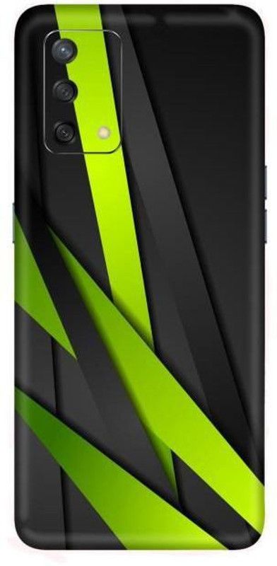 Enlinea Vinyl Mobile Back Skin Sticker for Oppo A74 (5G) Mobile Skin  (Multicolor)