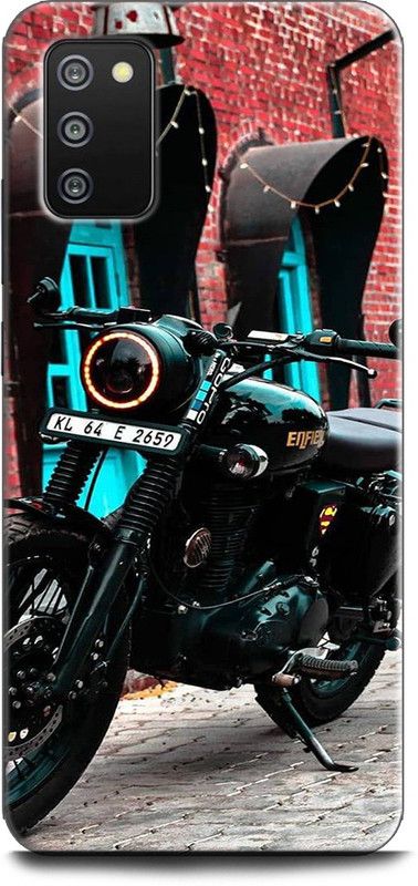 Afterglow Back Cover for SAMSUNG Galaxy M02s ROYAL ENFIELD, BULLET, BICK, DUGDUG  (Multicolor, Shock Proof, Pack of: 1)