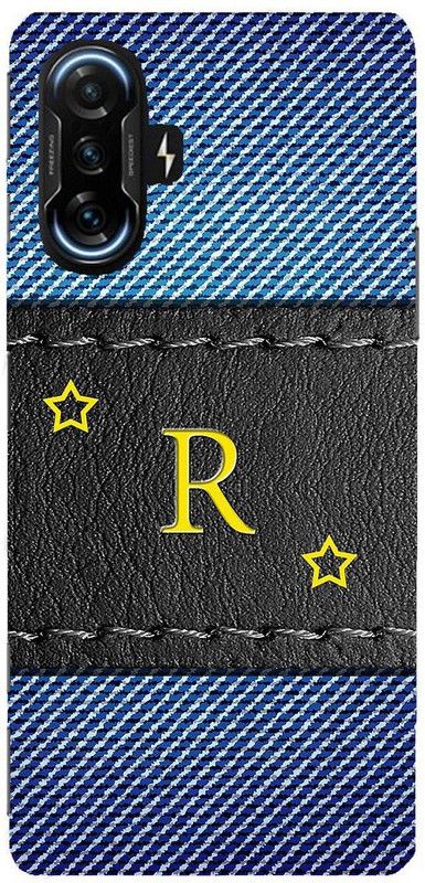 Zappy Back Cover for Poco F3 GT  (Black, Blue, Grip Case)