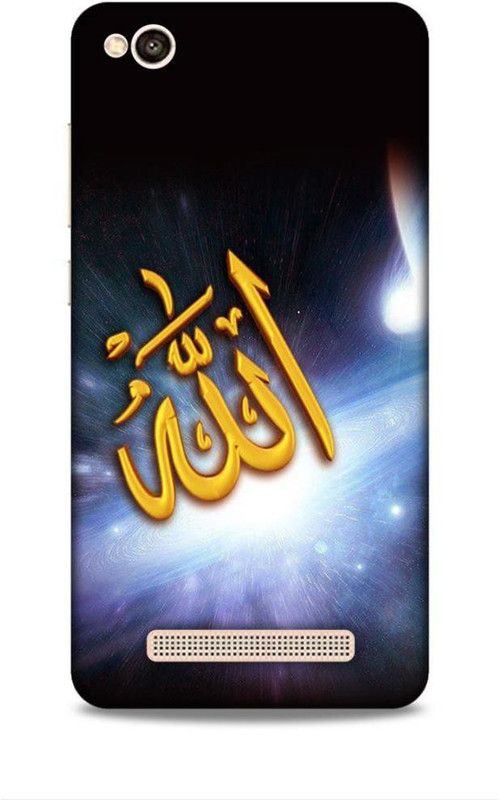 Keviv Back Cover for Mi Redmi 4A  (Black, 3D Case)