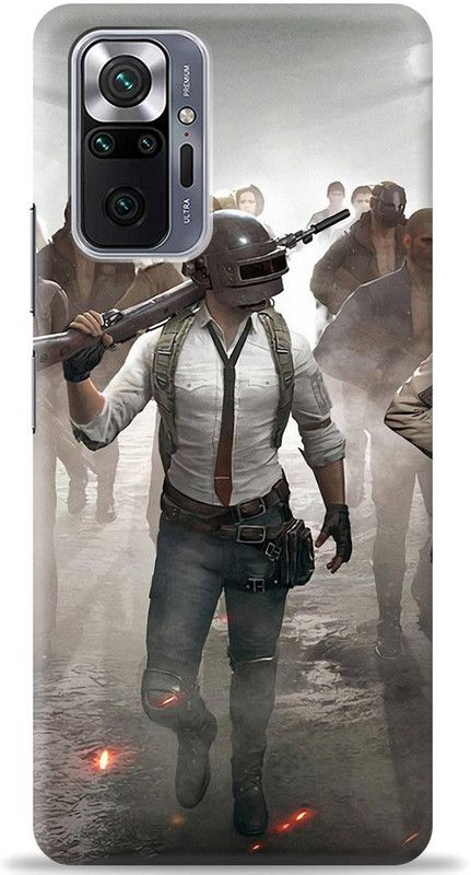 Crafter Back Cover for Mi Redmi Note 10 Pro Max  (Beige, Shock Proof, Pack of: 1)