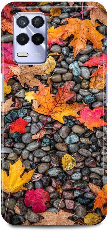 FRONK Back Cover for Realme 8 5G, RMX3241, NATURE, STONE, LEAF, ABSTRACT, ART, LOVE  (Multicolor, Hard Case, Pack of: 1)