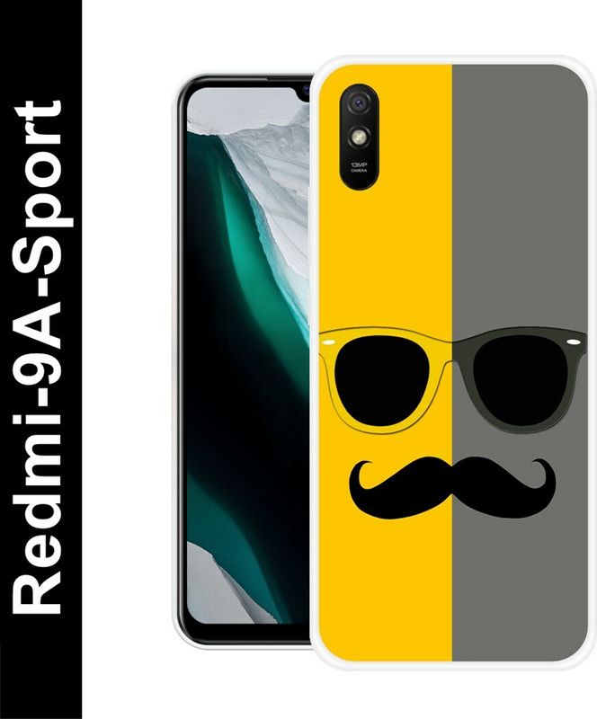 Triddy Back Cover for Redmi 9A Sport  (Multicolor, Dual Protection, Silicon, Pack of: 1)
