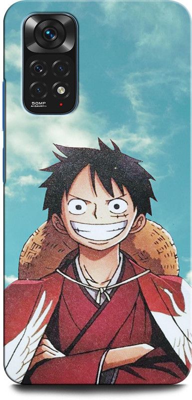 GRAFIQE Back Cover for Redmi Note 11 PRO Plus 5G LUFFY, MONKEY D LUFFY, ANIME, LUPI, MONKEY, STRAW HAT, CAPITAN  (Multicolor, Shock Proof, Pack of: 1)