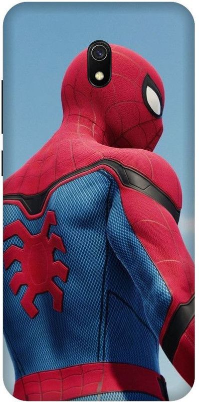 SSMORYA Back Cover for Redmi 8A, Spiderman Multicolour Printed Back Cover  (Multicolor, Shock Proof, Pack of: 1)