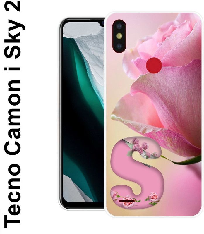 redfly Back Cover for Tecno Camon I Sky 2  (Beige, Pink, Grip Case, Silicon)