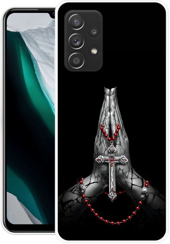 BLUEZAP Back Cover for Samsung Galaxy A52  (Black, Grey, Grip Case, Silicon, Pack of: 1)