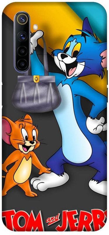 URCHIN Back Cover for Realme 6 proTom and jerry, Cartoon, Cartoon network, Tom, Jerry  (Multicolor, Shock Proof, Pack of: 1)