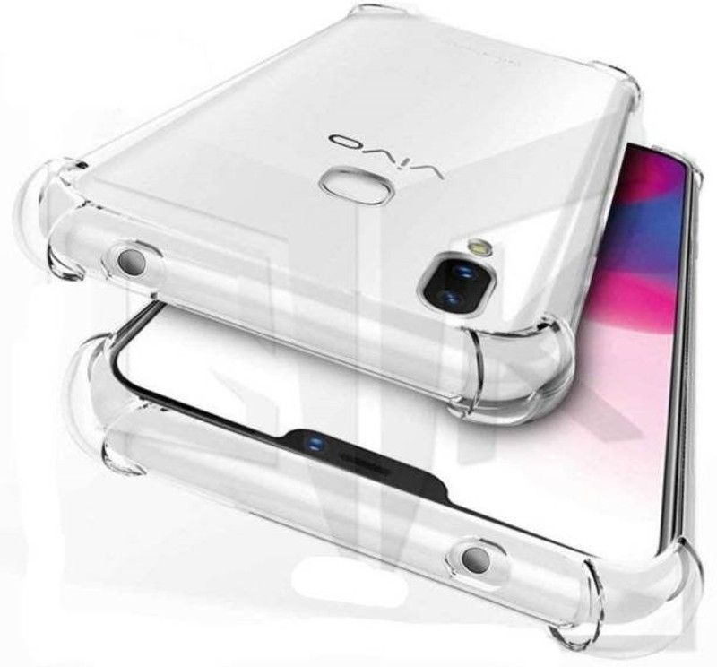 Mobtech Back Cover for Vivo Y93, Vivo Y95, Vivo Y91  (White, Transparent, Shock Proof)