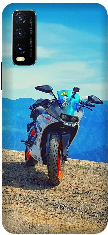 URCHIN Back Cover for Vivo Y12S KTM, KTM Bike, Superbike, Bike Lover, Duke, KTM RC200  (Multicolor, Shock Proof)