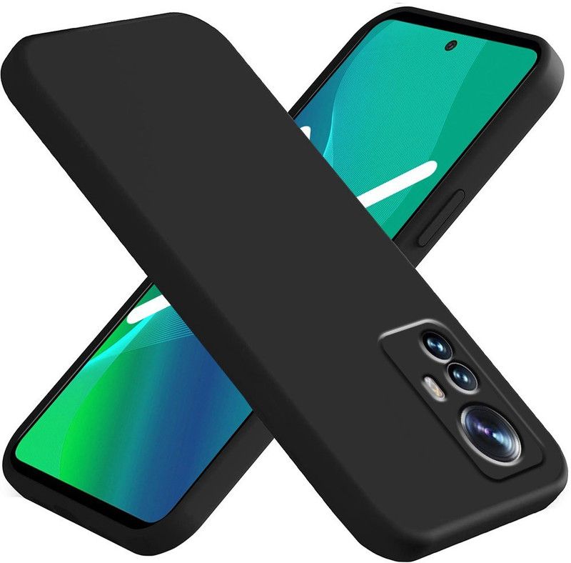Casehub Back Cover for Xiaomi 12 Pro 5G  (Black, Camera Bump Protector)