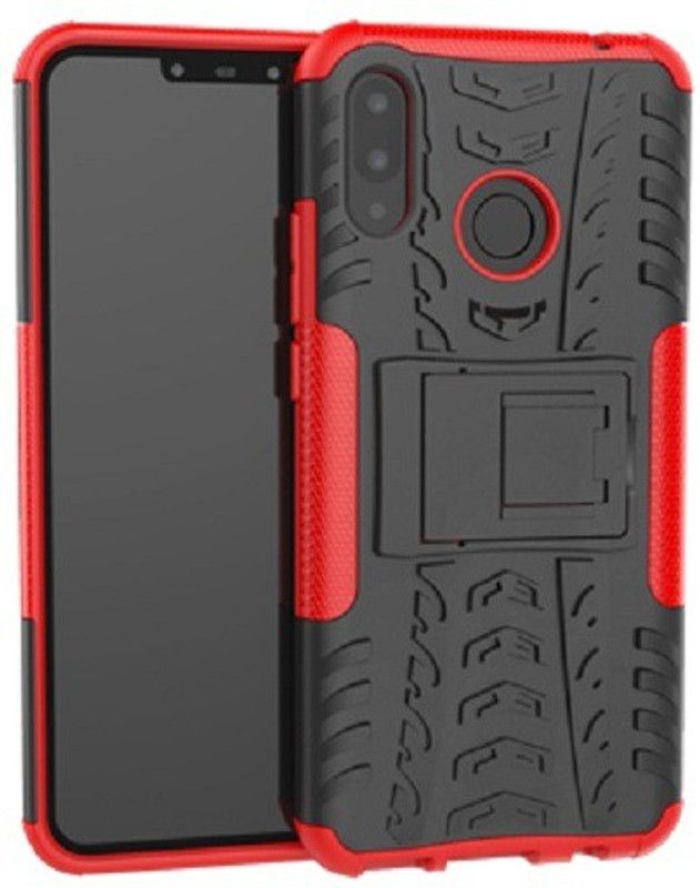 Elica Bumper Case for Huawei Nova 3  (Red, Rugged Armor, Pack of: 1)