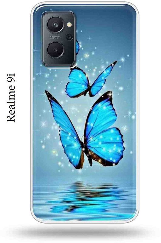 Rm Style Back Cover for Realme 9i,Oppo A76,Oppo K10(4G),Oppo A96  (Blue, Silicon)
