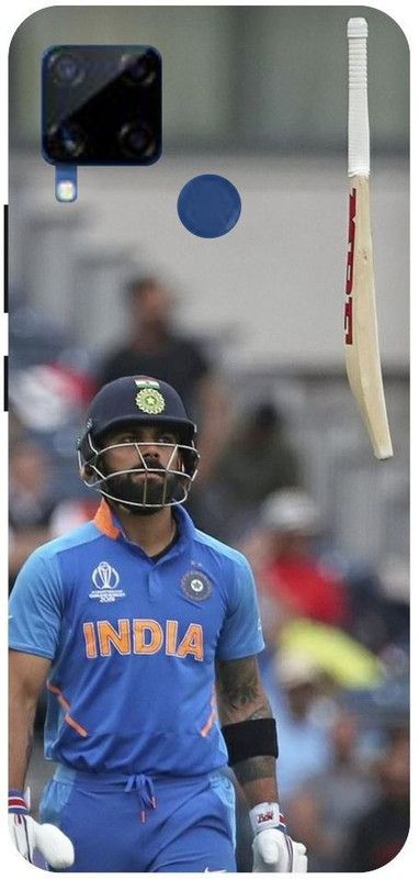 Forty Back Cover for Realme C15 Hard Case Print By Cricketer  (Multicolor, Hard Case, Pack of: 1)
