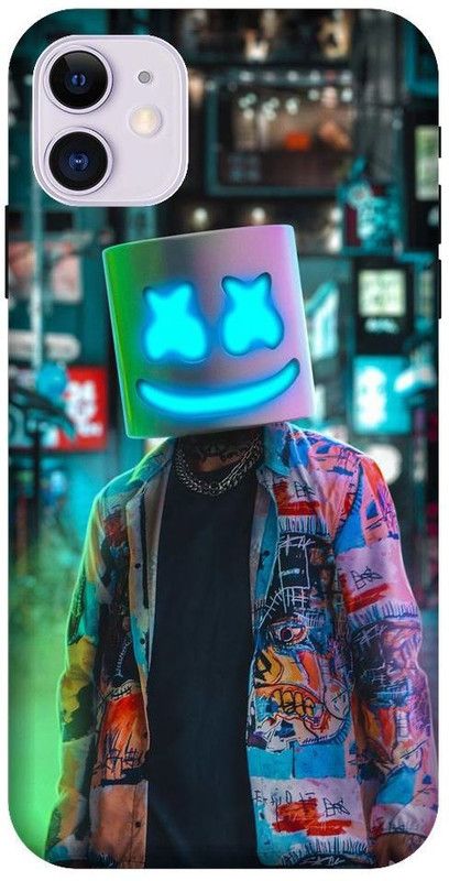 Vinsmoke Back Cover for Iphone 11 Marshmello, Music, Marshmello Cover  (Multicolor, Shock Proof)