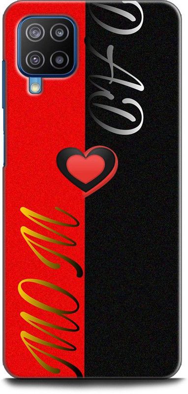 Afterglow Back Cover for SAMSUNG Galaxy F62  (Black, Red, Shock Proof, Pack of: 1)