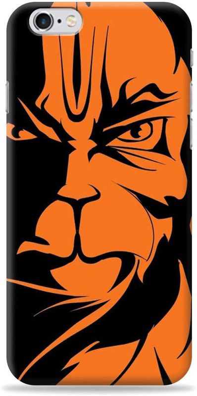 Coverpur Back Cover for Apple iPhone 6s  (Orange, Black, Shock Proof, Pack of: 1)