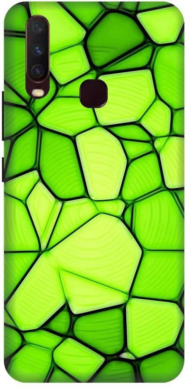 URCHIN Back Cover for vivoY17Neon, Neon Green, Neon Green Cool  (Multicolor, Shock Proof, Pack of: 1)
