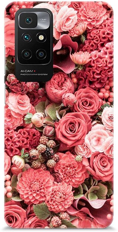 Mast Kalandar Back Cover for REDMI 10 Prime  (Pink, Hard Case)