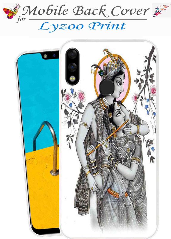 Lyzoo Back Cover for Infinix Hot 7  (Multicolor, Flexible, Silicon, Pack of: 1)