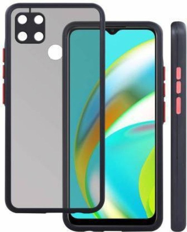 ss creation Back Cover for Oppo A15s  (Black, Pack of: 1)