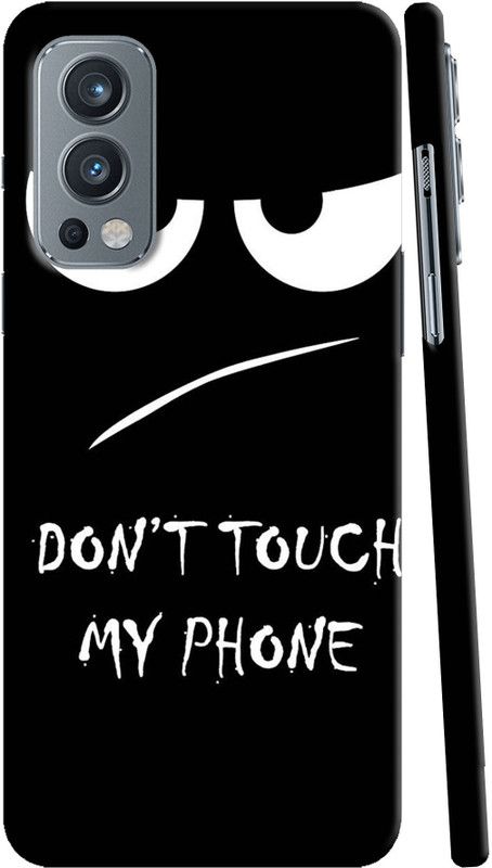 Adi Creations Back Cover for OnePlus Nord 2 5G  (Black, White, Dual Protection, Pack of: 1)