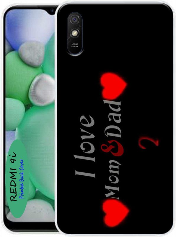 KENTAROELENE Back Cover for Redmi 9i  (Multicolor, Dual Protection, Silicon, Pack of: 1)